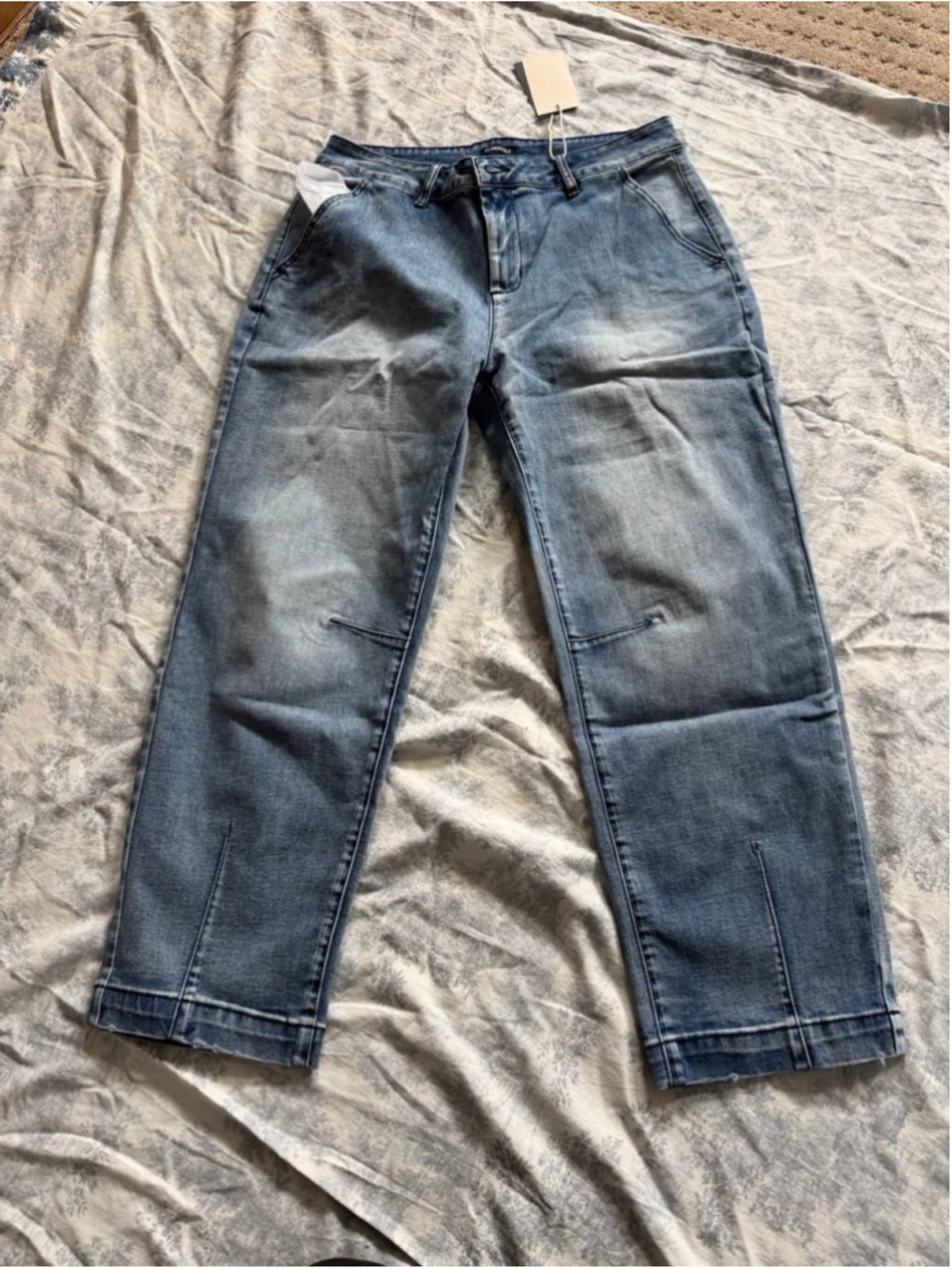 Flamingals Straight Leg Jeans for Women L
